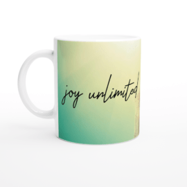 Joy Unlimited White 11oz Ceramic Mug