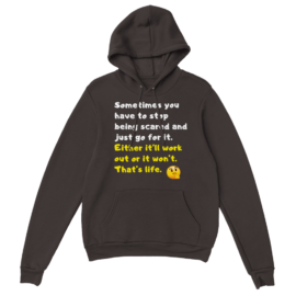 Either it’ll work out or it won’t. That’s life Premium Unisex Pullover Hoodie