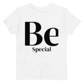 Be Special White Organic cotton kids t-shirt