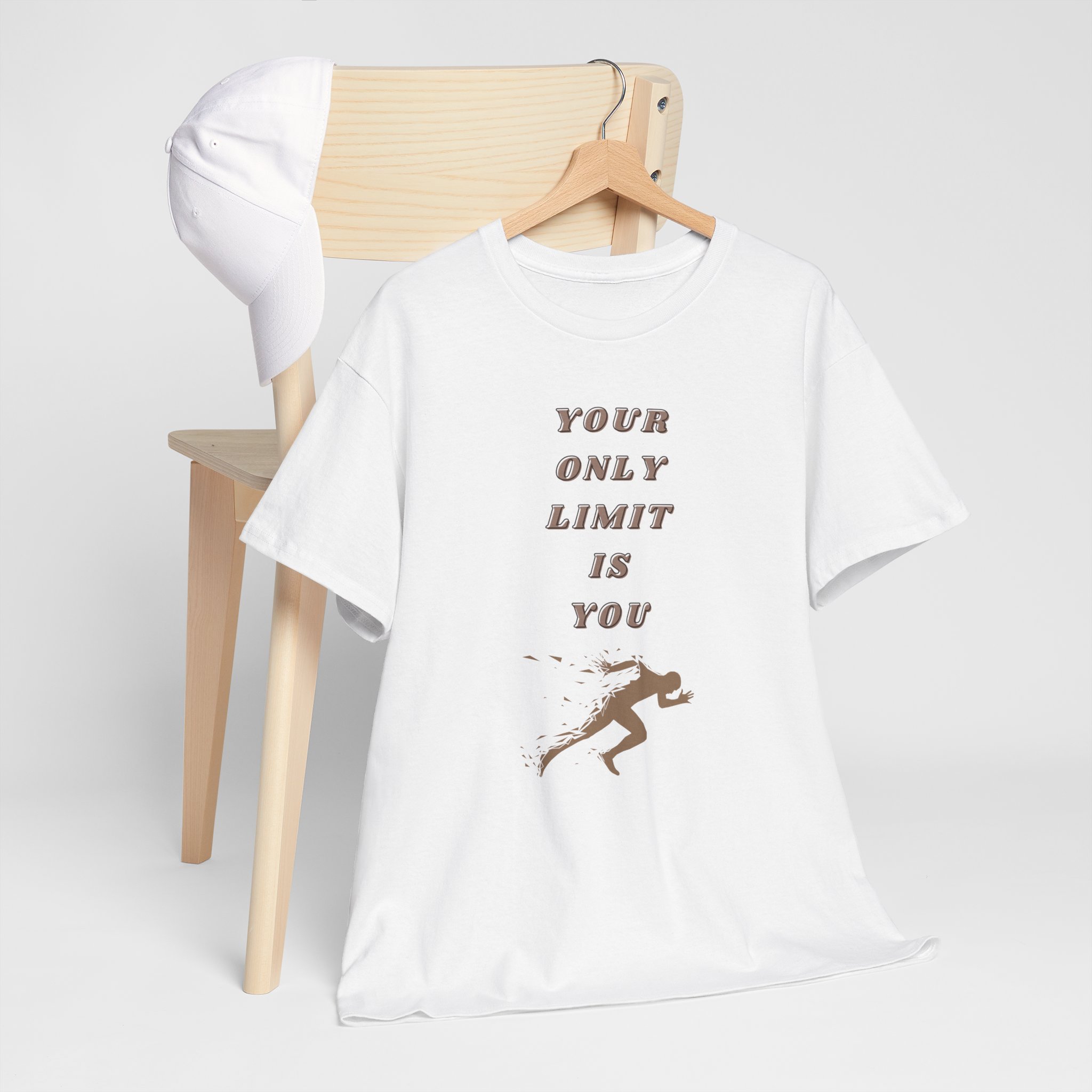 Unisex Your Only Limit Is You Heavy Cotton Tee