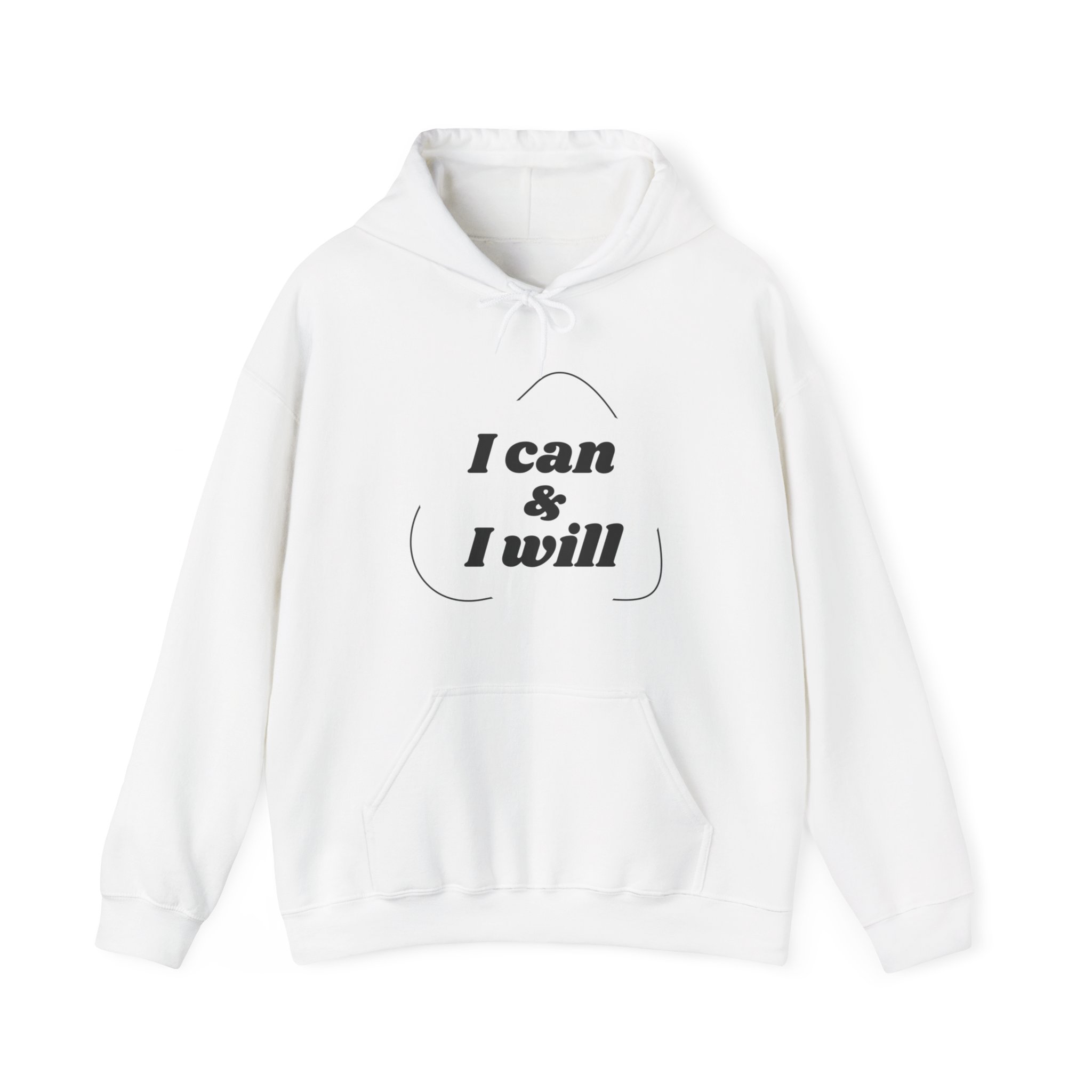 Unisex I Can And I Will Heavy Blend™ Hooded Sweatshirt